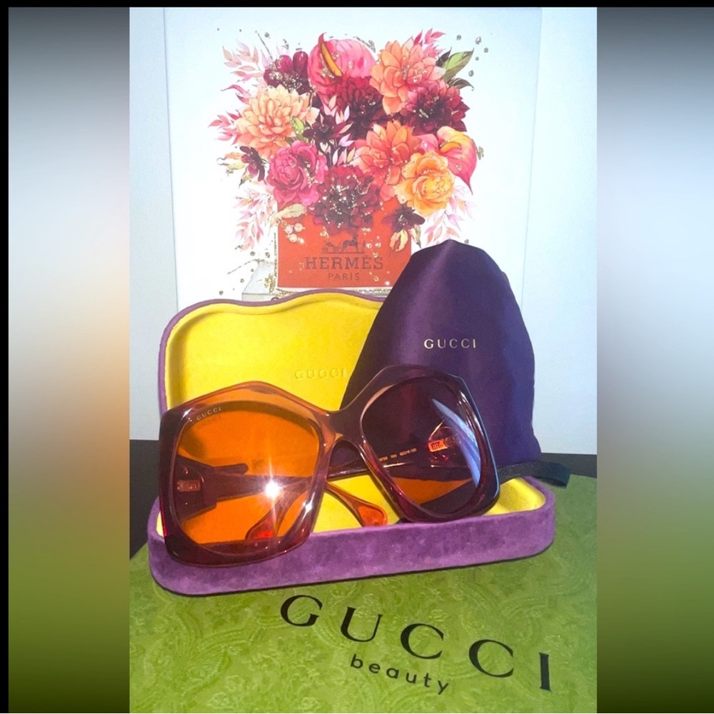Women Gucci sunglasses 🕶️🩷 - Picture 3 of 17